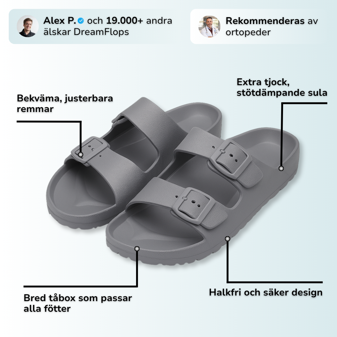DreamFlops Plain | Upplev drömlik komfort